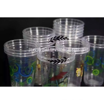 Clear Plastic Party copos frios